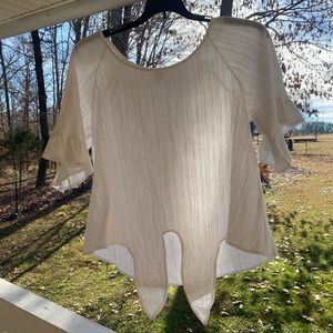 White Summer Blouse